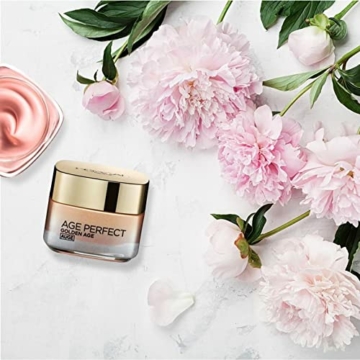 L'Oréal Paris Augenpflege, Age Perfect Golden Age, Anti-Aging Augencreme, Aufhellung und Anti-Absackung, Für reife und fahle Haut, Mit Pfingstrosen-Extrakt und Calcium B5, 15 ml - 6