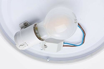 Paulmann 78898 HomeSpa Deckenleuchte Axin IP44 260mm max. 18 Watt Deckenleuchte Weiß Badezimmerlampe Kunststoff E27 - 3
