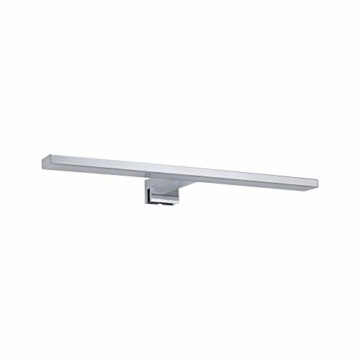 Paulmann 78938 HomeSpa LED Deckenleuchte Evie IP44 400mm incl. 1x8,0 Watt Deckenleuchte Chrom Badezimmerlampe Kunststoff 3000 K - 4