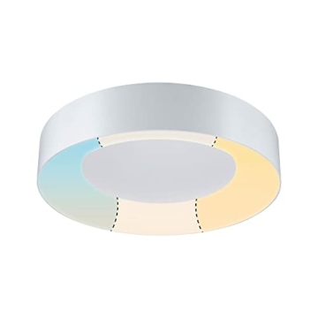 Paulmann 78947 LED Deckenleuchte HomeSpa Casca IP44 White Switch 3200lm 230V 23W Weiß rund dimmbar Metall, Kunststoff 3000 K - 1