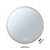 Paulmann 78952 HomeSpa LED Leuchtspiegel Mirra mit Touchschalter IP44 600mm White Switch rund incl. 1x21 Watt Badspiegel Spiegel, Weiß Wandspiegel 2700 K - 6500K - 8