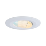 Paulmann 92999 LED Einbauleuchte HomeSpa Calla 3er-Set schwenkbar IP65 rund 90mm 30° 5,5W 520lm 230V White Switch Weiß rund Deckenspot Kunststoff 2700 K - 1