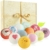 Robin Goods® 12-teiliges Badekugeln-Geschenk-Set - Aromatherapie für die Sinne - Badebomben mit verschiedenen Düften - Wellness für zu Hause - Home-Spa (12 Stück - Badekugeln) - 1