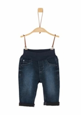 s.Oliver Unisex - Baby Jeans mit Umschlagbund dark blue 68.REG - 1
