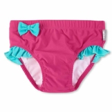 Sterntaler Baby - Mädchen Badehose Schleife Badehose, Magenta, 80 - 1