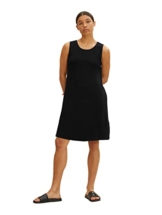 TOM TAILOR Damen Basic Kleid 1032209, 14482 - Deep Black, 44 - 1