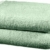 Amazon Basics - Handtuch-Set, schnelltrocknend, 2 Handtücher - Meeresgrün, 100% Baumwolle - 1
