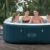 Bestway LAY-Z-SPA Ibiza AirJet™ Whirlpool, 180 x 180 x 66 cm, 4-6 Personen, eckig, Petrolblau - 1