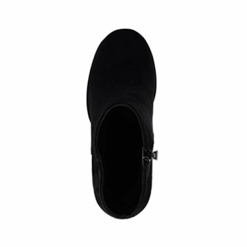 Elara Damen Stiefeletten Chelsea Boots Chunkyrayan HQ115 Black-40 - 6