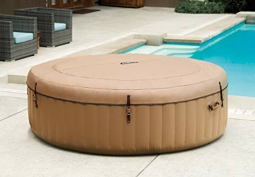 Intex Whirlpool Pure SPA Bubble Massage - Ø 216 cm x 71 cm, für 6 Personen, Fassungsvermögen 1.098 l, beige, 28428 - 3