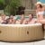 Intex Whirlpool Pure SPA Bubble Massage - Ø 216 cm x 71 cm, für 6 Personen, Fassungsvermögen 1.098 l, beige, 28428 - 4