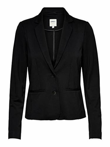 ONLY Damen Blazer Jacke Poptrash 15153144 Black XXL - 1