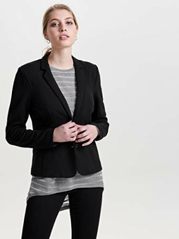 ONLY Damen Blazer Jacke Poptrash 15153144 Black XXL - 2