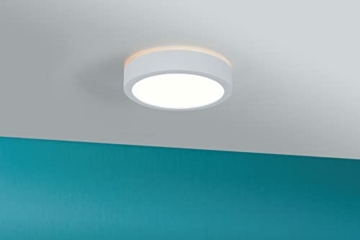 Paulmann 78924 LED Deckenleuchte HomeSpa Panel Aviar IP44 rund 220mm 4000K Weiß incl. 1x13 Watt dimmbar Lichtpanel Kunststoff - 2