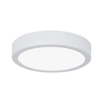 Paulmann 78924 LED Deckenleuchte HomeSpa Panel Aviar IP44 rund 220mm 4000K Weiß incl. 1x13 Watt dimmbar Lichtpanel Kunststoff - 1