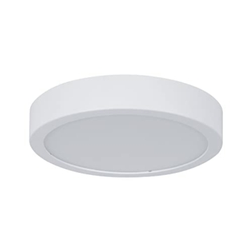 Paulmann 78924 LED Deckenleuchte HomeSpa Panel Aviar IP44 rund 220mm 4000K Weiß incl. 1x13 Watt dimmbar Lichtpanel Kunststoff - 6