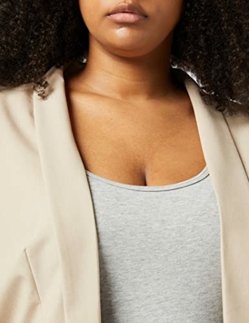 PIECES Damen Pcboss 3/4 Noos Blazer, White Pepper, M EU - 3