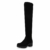 SCARPE VITA Damen Stiefel Overknees Leicht Gefütterte Boots Plateau Vorne 167762 Schwarz 41 - 1