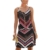 TBSCWYF Freizeitkleider Damen Sommer Strandkleider Bandeau Boho Kleid Schulterfrei Elegant Maxikleid Sommerkleid Partykleid Damen Blumendruck Schulterfrei Chiffon Strandkleid Sommerkleid - 1