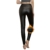 Powder Queen Damen Kunstleder Leggings Lederhose High Waist Leggings Hose Strumpfhosen Treggins Leggins Kunstleder Leggings Leder Look hüfthoch Thermal Kunstleder Winter - 4