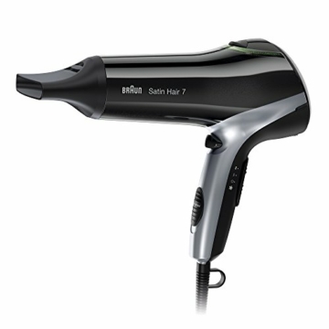 Braun Satin Hair 7 Haartrockner, professioneller Föhn mit IonTec und Satin Protect Technologie, HD710, schwarz - 3