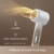 Dreame Hair Glory Haartrockner, trocknet schnell, 110.000 U/min Hochgeschwindigkeit, 70m/s Luftstrom, Negativ-Ionen-Technologie, Temperatur- und Luftgeschwindigkeitsregelung, Weiß - 2