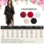 Tuopuda Bademantel Damen, Satin Kimono Morgenmantel Sommer, Nachthemd Spitze mit Taschen Kurz Robe mit Gürtel Blumenspitze Nachtwäsche Sleepwear für Party Hochzeit Braut Brautjungfern, Schwarz, L - 5