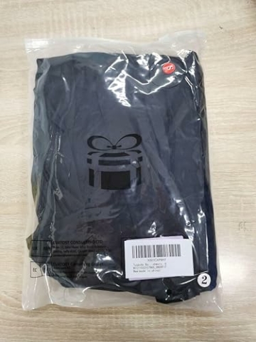 Tuopuda Bademantel Damen, Satin Kimono Morgenmantel Sommer, Nachthemd Spitze mit Taschen Kurz Robe mit Gürtel Blumenspitze Nachtwäsche Sleepwear für Party Hochzeit Braut Brautjungfern, Schwarz, L - 8