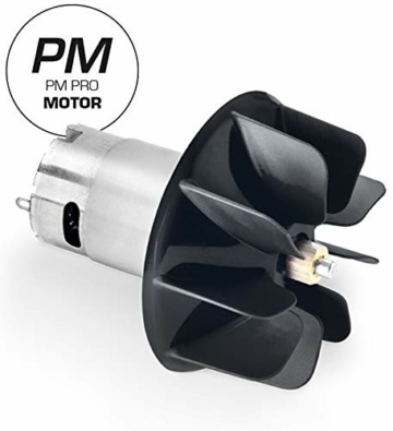 Valera, Swiss Silent Jet Light 7500, professioneller Haartrockner, Föhn mit leistungsstarkem Motor PM-Pro, 3 Temperaturstufen, Ionen-Generator, verdrehsicheres Super-Flex-Kabel, 2000 W, schwarz - 2