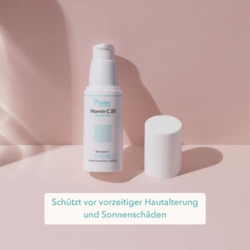 colibri skincare Vitamin C20 Booster 30ml Vitamin C Serum Gesicht - hochdosierte Gesichtspflege wirkt Pigmentflecken, feinen Falten und Sonnenschäden entgegen - Anti Aging Serum - 3