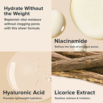 Paula's Choice Clear Oil Free Nachtcreme – feuchtigkeitsspendend für das Gesicht reduziert Mitesser – leichte Lotion – Niacinamide & Ceramide – für Akne und Mischhaut bis fettige Haut – 60 ml - 4
