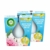 Air Wick Wohlfühl-Duftkerze DUO im Glas – Duft: Cotton Flower Dream – Enthält natürliche ätherische Öle – Duftkerzenset mit je 2 Kerzen - 1