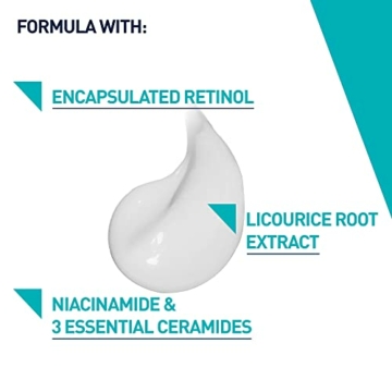 CeraVe Hautbilderneuerndes Retinol Serum, Gesichtsserum Für EbenmäÃŸige Haut Und Aufgehellte Pickelmale, Mit Ceramiden Und Niacinamid, 1 X 30 Ml - 3