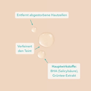 colibri skincare 2% BHA Peeling 100ml - Salicylsäure Peeling für alle Hauttypen - Chemisches Exfoliant für das Gesicht zur Minderung von Pickeln & Mitessern - hilft Poren zu verkleinern - 3