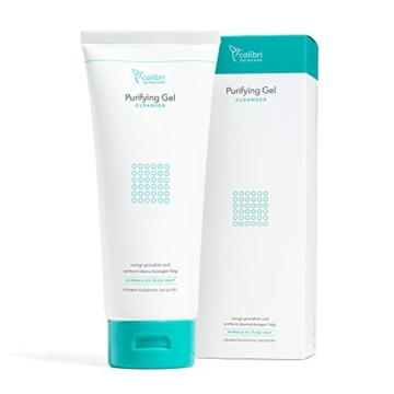 colibri skincare Purifying Gel Cleanser 200ml - bekannt aus TikTok und Instagram - Waschgel für das Gesicht mit Salicylsäure (BHA) für eine intensive, porentiefe Gesichtsreinigung - Made in Germany - 1
