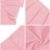 Missufe Cocktailkleid Elegant Wickelkleid Midikleid Partykleid Damen Bodycon Sommerkleider (Rosa, Mittel) - 7