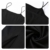 QKEPCY Sexy Kleid Damen Partykleid Damen Bodycon Kleid Spaghettiträger Midikleid Asymmetrisch Figurbetontes Ärmelloses Kleid Enger Sommerkleid Partykleid mit Schlitz (Schwarz M) - 7