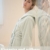 SIEGENTHAL® Damen Bademantel Frottee Velour 100% Baumwolle mit Kapuze Flauschig - Mint L - XL - 5