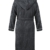 LAYNENBURG Bademantel Herren Frottee - Kapuze - Lang - 100% Baumwolle (360g/m2) - OEKO TEX Standard 100 - Größe (XL, Anthrazit) - 2