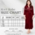 NY Threads Luxuriöser, leichter Damen-Bademantel/Frauen Morgenmantel aus weichem Poly-Baumwollstrick (XX-Large, Burgundy) - 2