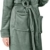 NY Threads Schalkragen-Morgenmantel für Damen, Kuschelig weich, Loungewear und Nachtwäsche (Mittel, Stahlgrau) - 1