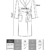 vislivin Leichter Bademantel Damen Frottee Bademantel Sauna Morgenmantel Knielanger Saunamantel Bathrobe Damen Grau M - 6