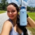 BOTTLE BOTTLE Edelstahl Trinkflasche 1L mit Strohhalm Thermoskanne Sport Auslaufsicher Isolierflasche Design für Fitnessstudio, mit Pillendose (Blau) - 7