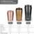 Milu Thermobecher 300ml - 100% Auslaufsicher - Edelstahl Kaffeebecher to go isoliert mit Strohhalm hält 10h heiß / 20h kalt, BPA-frei (White Leopard, 300ml) - 5
