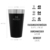 Stanley Adventure Stacking Bierkrug 473 ml - Edelstahl Thermobecher Hält 4 Stunden Kalt - BPA-Frei - Stapelbare Doppelwandiger, Vakuumisolierter Thermotasse - Spülmaschinenfest - Matte Black - 2