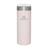 Stanley Aerolight Transit Thermobecher 0.47L - Hält 6 Stunden Heiß - Spülmaschinenfest - Kaffeebecher To Go Auslaufsicher - Kompatibel Mit Gängigen Pkw-Getränkehalterungen - Thermosflasche - Rose - 1