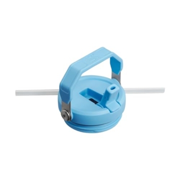 Stanley Flip Straw Tumbler 1.0 Trinkflasche Mit Strohhalm 0.89L - Thermosflasche Hält 12+ Stunden Kalt - Spülmaschinenfest - Sportflasche - Wasserflasche BPA Frei - Azure - 7